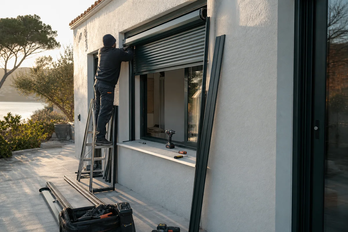 Volets roulants solaires